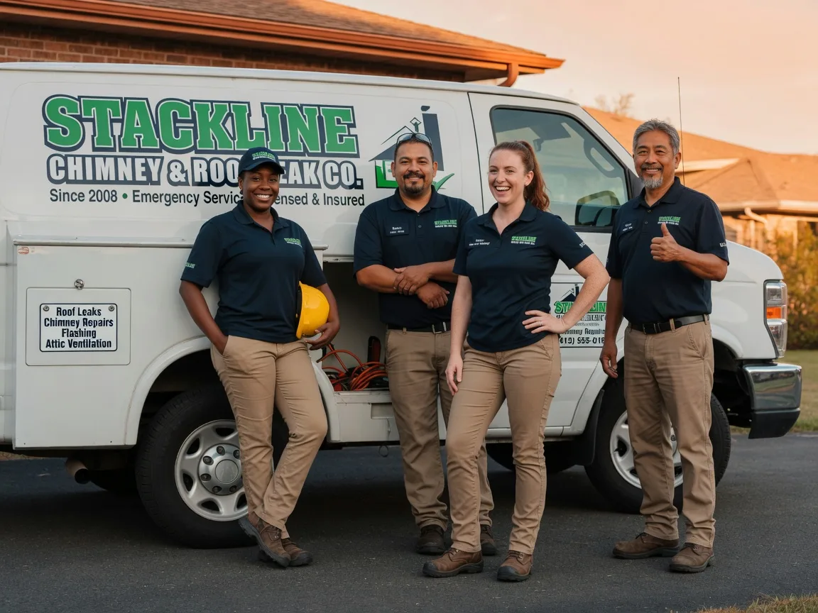 Chimney flashing repair company in Montezuma, KS